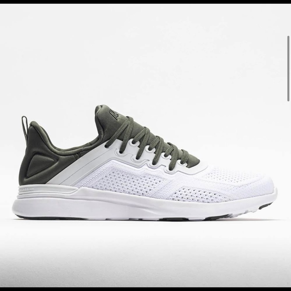 APL women’s TechLoom Tracer sneaker in Fatigue/White